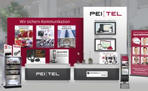 pei tel präsentiert sich als Vollsortimenter auf der digitalPMRExpo