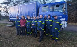 Hochwasser-Einsatz: Innenministerinnen besuchen THW-Einsatzkräfte