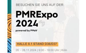 Besuchen Sie abel&käufl auf der PMRExpo 2024