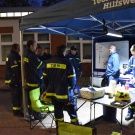 Direkt nach der Ankunft starteten die Helferinnen und Helfer in Wesel mit einer...