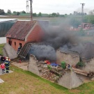 Die simulierte Gasexplosion wurde souverän gemeistert.