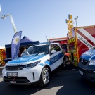 Ausstellung von Einsatzfahrzeugen auf der RETTmobil.