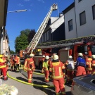 Feuerwehr im Großeinsatz