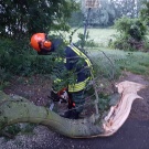 Im Einsatz beim Unwetter - Feuerwehr Kleve