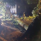 Im Einsatz beim Unwetter - Feuerwehr Kleve