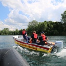 Wasserrettung auf dem Grünen See