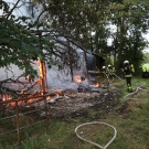 Brandbekämpfung der Feuerwehr Schiffdorf