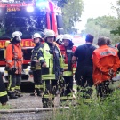 Großbrandentwicklungsgefahr aufgrund der nahen Lage zum Wald.