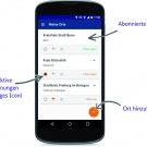 Die Warn-App NINA des BBK ist ein Beispiel für Nutzung des Internets/Social...