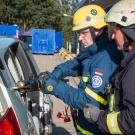 Rettung einer eingeklemmten Person