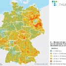 Abbildung 3: Mittlere (Median) Anfahrtszeiten durch die Polizei, ausgehend vom...