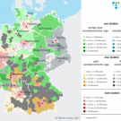 Abbildung 5: Einwohnergewichtete Wegezeit durch die Polizei, ausgehend vom...