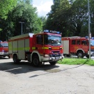 verschiedene Fahrzeuge der Feuerwehr