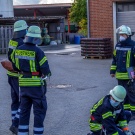 Angriffstrupp macht sich für den Einsatz bereit