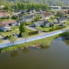 Photo: Haawal Flood Grating ist eine mobile Hochwassersperre die vom...