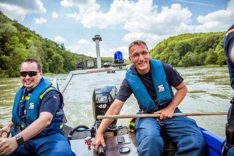 Bei der Übung hatten die Helferinnen und Helfer aus dem THW-Ortsverband...