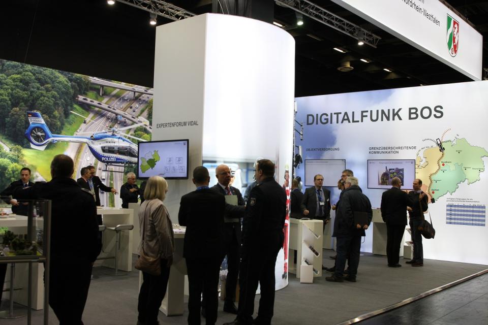 Stand der BDBOS auf der PMRExpo 2018