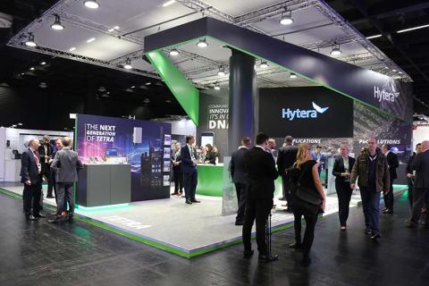 Hytera Mobilfunk GmbH Stand auf der PMREXpo 2019