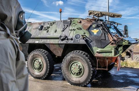 Viele Nationen verfügen über den Spürpanzer FUCHS.