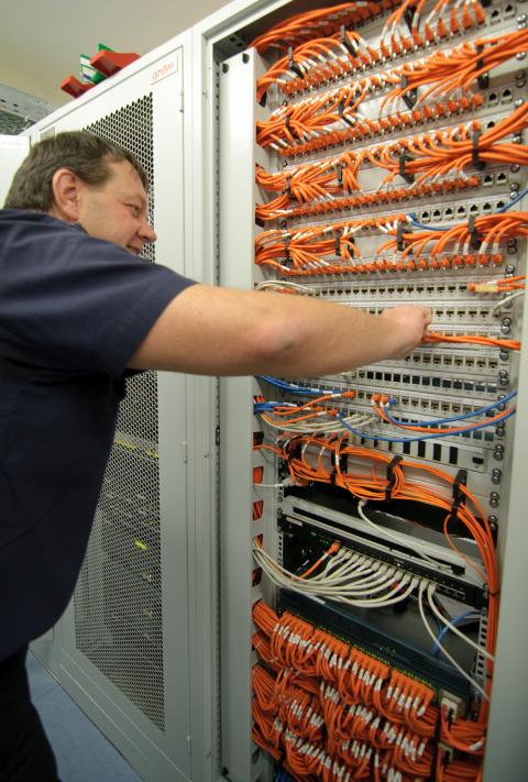 Strukturierte Verkabelung in einem Datacenter