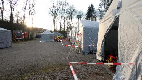 Behandlungsplatz der MTF