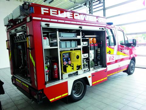 TSF unterscheidet sich in der Innenausstattung vom KLF. Es fehlt der...