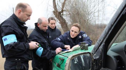 Frontex-Einsatz an den EU-Außengrenzen