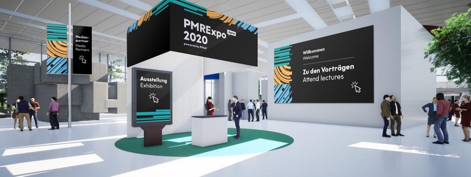 Lobby in digitaler Form zur PMRExpo 2020