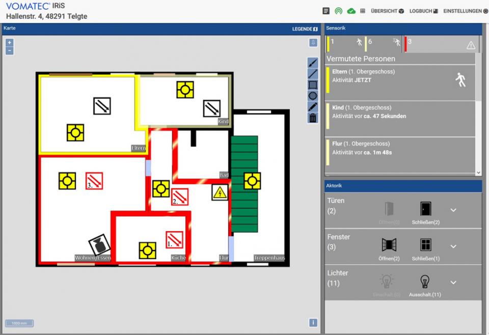 Entwickelte Software für die Einsatzkräfte der Feuerwehr