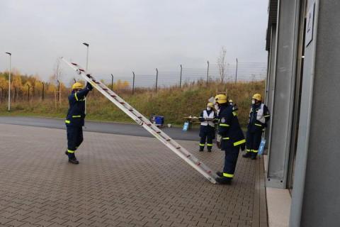 Prüfung beim THW
