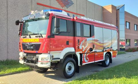 Einsatzfahrzeug von BAI Sonderfahrzeuge GmbH