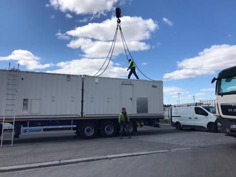 Containerlösungen als Behelfsklinik