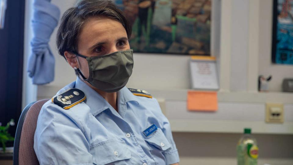 Oberfeldarzt Dr. Svenja Liebler