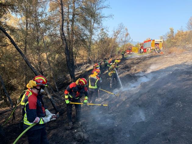 FW-BN: Waldbrandeinheit aus NRW im Einsatz in Griechenland