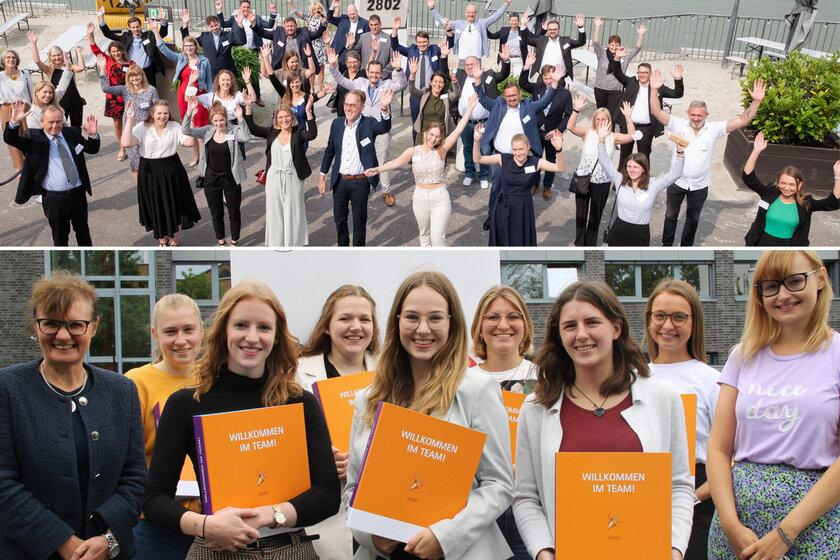 Erste duale Studierende der FOM bei den Johannitern begrüßt