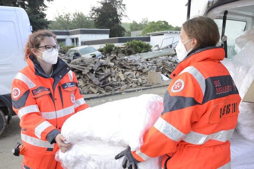 Johanniter aus Niedersachsen und Bremen beenden Einsatz in Ahrweiler