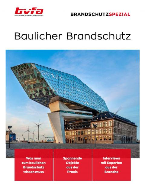 Neuauflage des bvfa-BrandschutzSpezial „Baulicher Brandschutz“