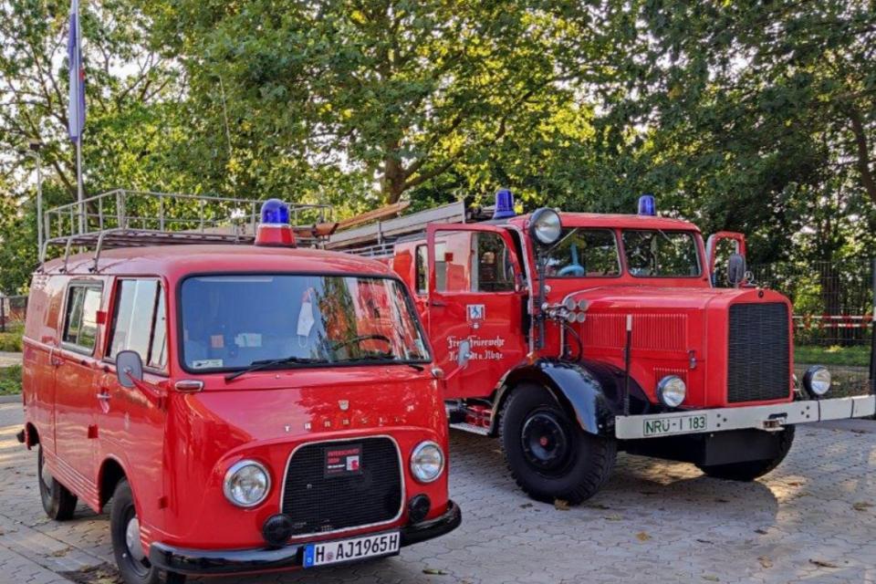 Oldtimer-Parade und Motorradtreff am INTERSCHUTZ-Abschlusstag