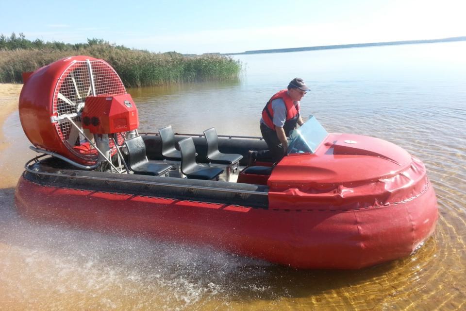 Hovercrafts – die Exoten bei der Feuerwehr