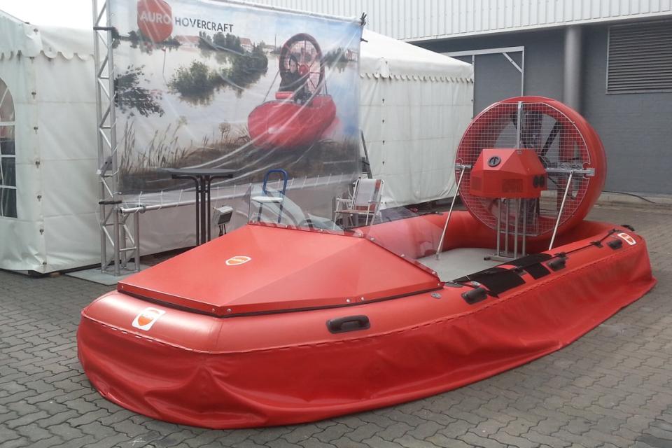 Hovercrafts – die Exoten bei der Feuerwehr