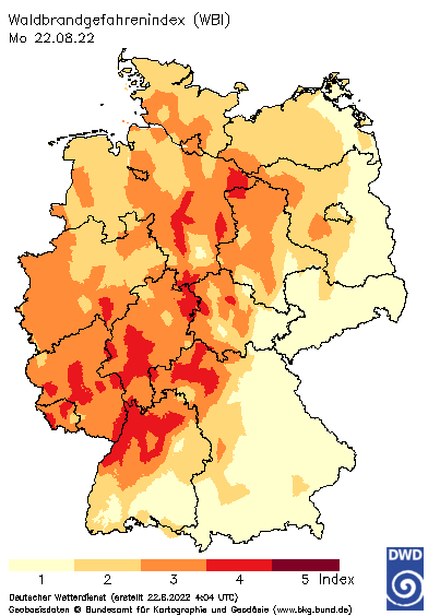 Waldbrandgefahr