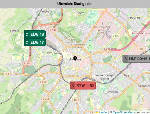 GroupAlarm integriert jetzt auch Positionen und Status von Einsatzfahrzeugen