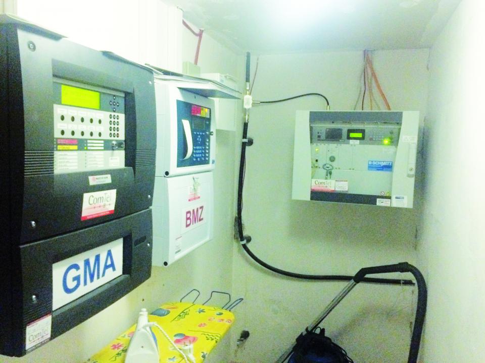separater Raum für die Basisstation