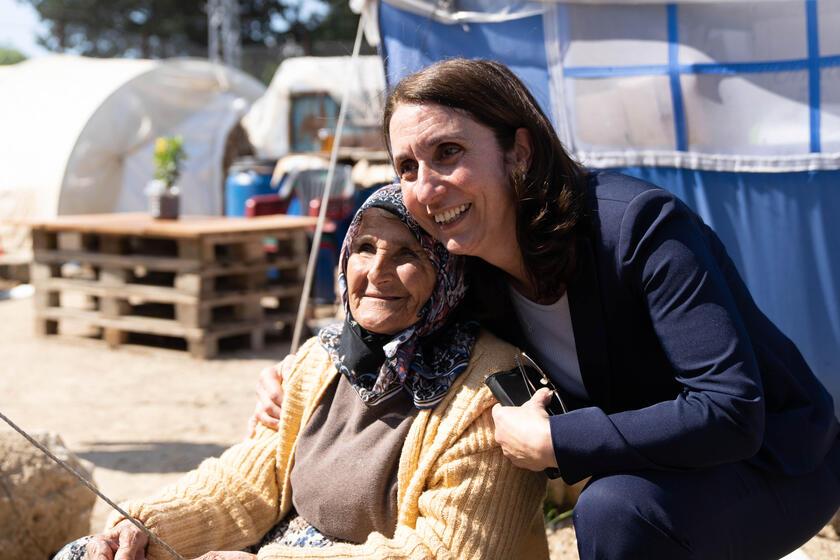 Aydan Özoğuz sprach mit vom Erdbeben betroffenen Menschen in Hatay