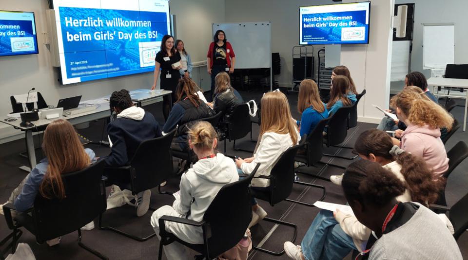 Girls Day beim BSI: Sicher in die digitale Zukunft