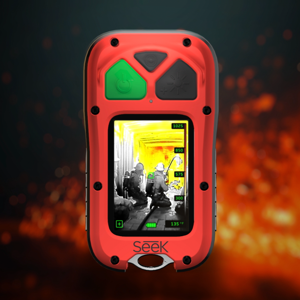 Durch den Mixed Gain Sensormodus zeigt die Wärmebildkamera FirePRO 300 von...