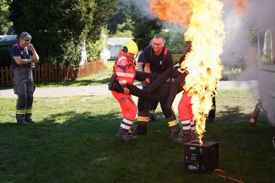 Großbrände, Wasserrettung und Black-Outs: Bei den 2. Sächsischen...