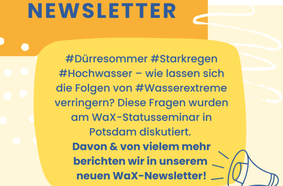 SECHSTER WAX-NEWSLETTER ERSCHIENEN!