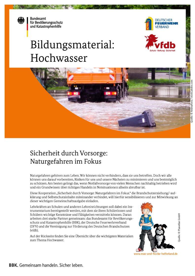 BBK, DFV und vfdb stellen neues Lehr- und Bildungsangebot zum Thema...