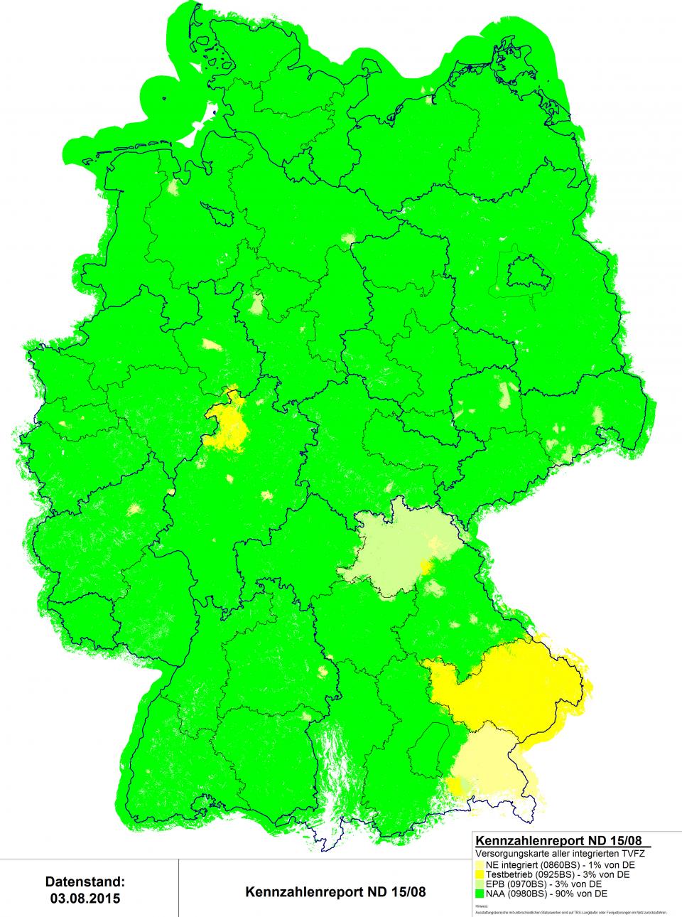 Funkversorgung Status